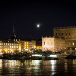 Stockholm by night.